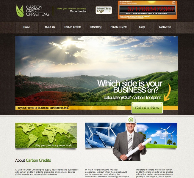 Carbon Credit Offsetting - Carbon Credit Offsetting -